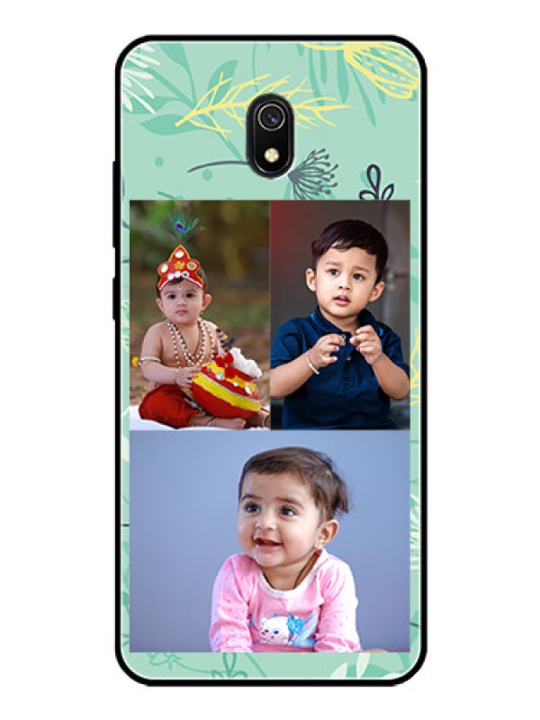 Custom Redmi 8A Photo Printing on Glass Case  - Forever Family Design 