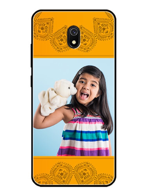 Custom Redmi 8A Personalized Glass Phone Case  - Photo Wedding Design 