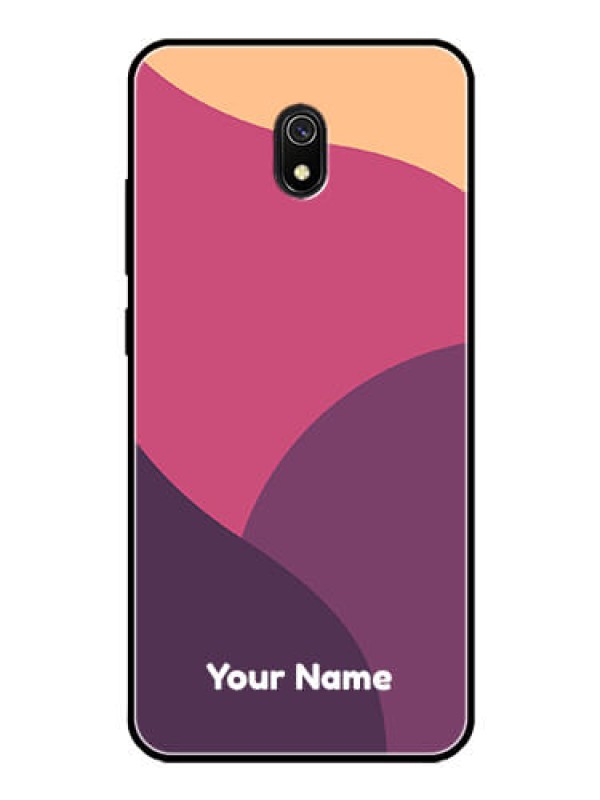 Custom Xiaomi Redmi 8A Custom Glass Phone Case - Mixed Multi-colour abstract art Design