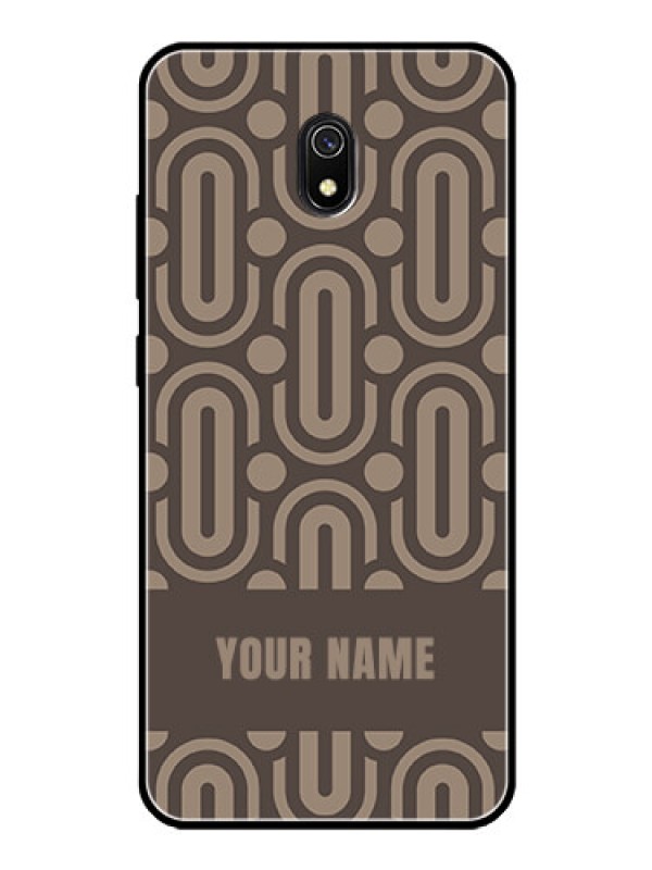 Custom Xiaomi Redmi 8A Custom Glass Phone Case - Captivating Zero Pattern Design