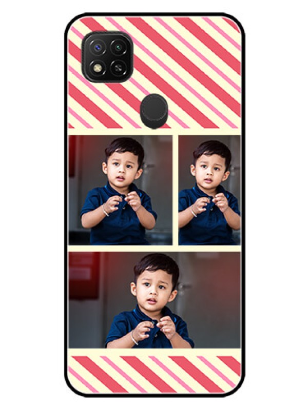 Custom Redmi 9 Activ Personalized Glass Phone Case  - Picture Upload Mobile Case Design