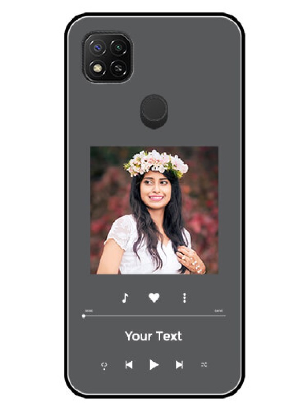 Custom Xiaomi Redmi 9 Activ Custom Glass Mobile Case - Play The Music Design