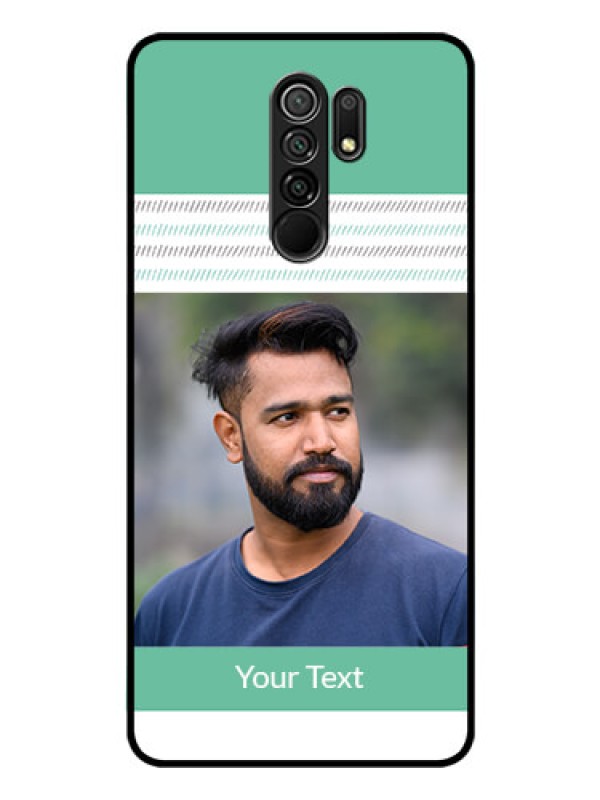 Custom Redmi 9 Prime Custom Glass Phone Case  - Premium Cases for Girls