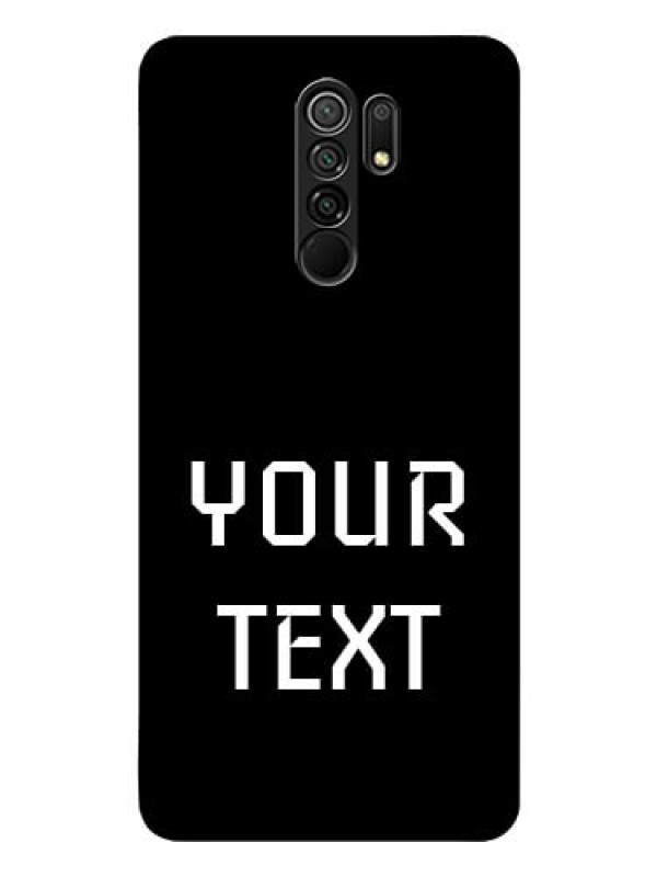 Custom Redmi 9 Prime Your Name on Glass Phone Case