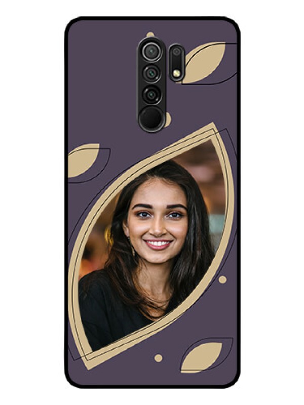 Custom Xiaomi Redmi 9 Prime Custom Glass Mobile Case - Falling Leaf Design