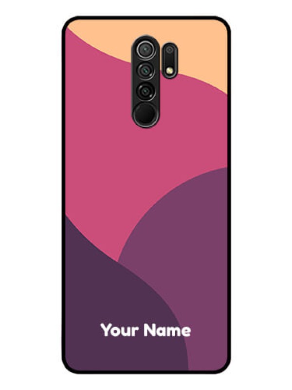 Custom Xiaomi Redmi 9 Prime Custom Glass Phone Case - Mixed Multi-colour abstract art Design