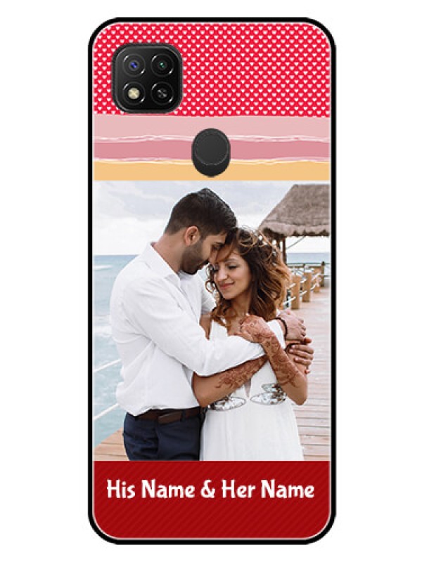 Custom Redmi 9 Custom Glass Mobile Case  - Premium Case Design