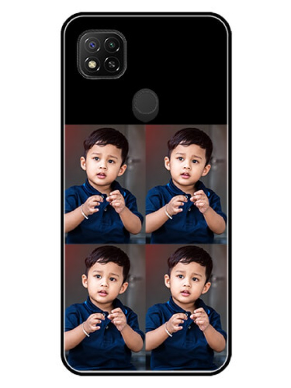 Custom Redmi 9 4 Image Holder on Glass Mobile Cover