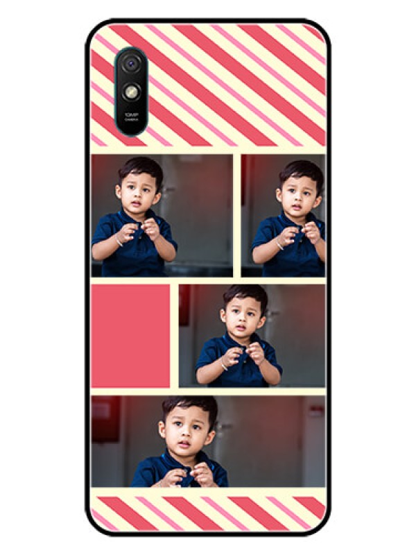 Custom Redmi 9A Sport Personalized Glass Phone Case  - Picture Upload Mobile Case Design