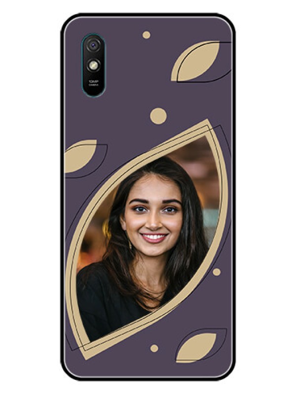 Custom Xiaomi Redmi 9A Sport Custom Glass Mobile Case - Falling Leaf Design