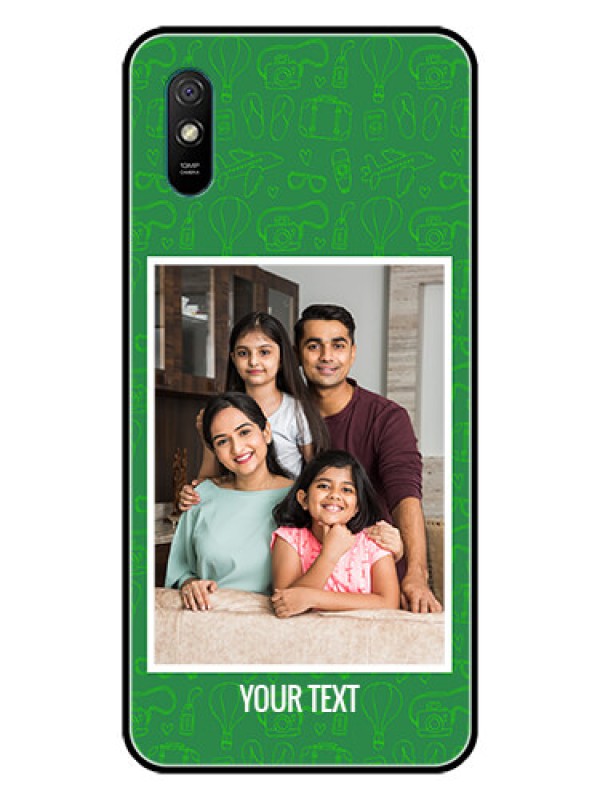 Custom Redmi 9i Sport Personalized Glass Phone Case  - Picture Upload Design