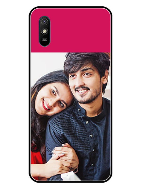 Custom Redmi 9i Sport Custom Glass Mobile Case  - Anniversary Cover Design