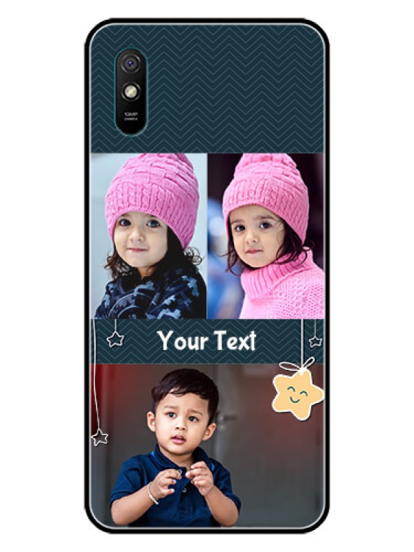 Custom Redmi 9i Sport Custom Glass Mobile Case  - Hanging Stars Design