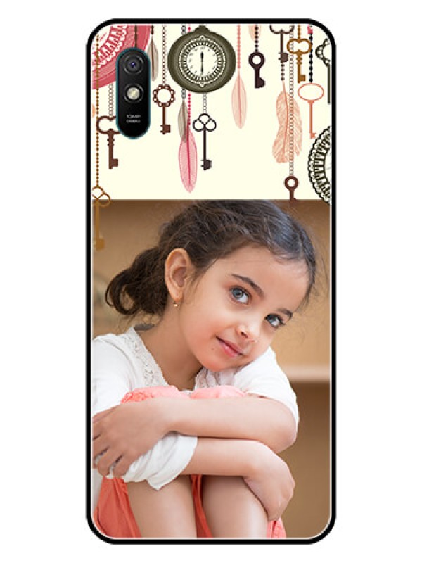 Custom Redmi 9i Sport Custom Glass Mobile Case  - Boho Style Design