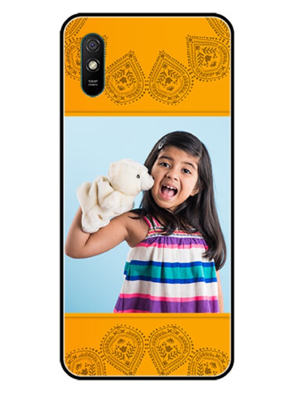 Custom Redmi 9i Sport Personalized Glass Phone Case  - Photo Wedding Design 