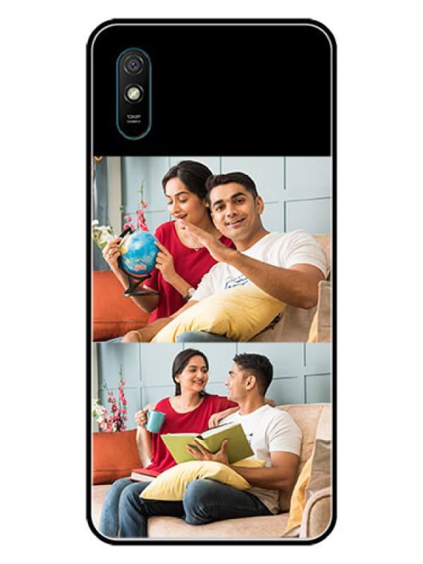 Custom Redmi 9i Sport 2 Images on Glass Phone Cover