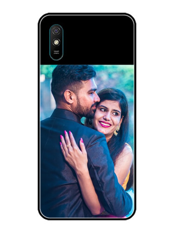 Custom Redmi9I Sport Custom Glass Phone Case - Upload Full Picture With Custom Color Design