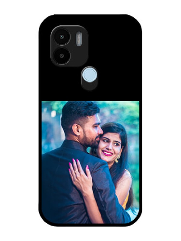 Custom RedmiA1 Plus Custom Glass Phone Case - Upload Full Picture With Custom Color Design