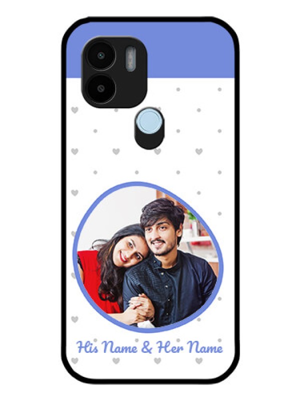 Custom Xiaomi Redmi A2 Plus Photo Printing on Glass Case - Premium Case Design