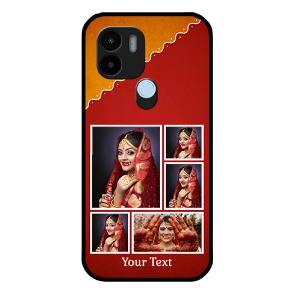 Xiaomi Redmi A2 Plus Personalized Glass Phone Case - Wedding Pic Upload Design Xiaomi Redmi A2 Plus Personalized Glass Phone Case - Wedding Pic Upload Design