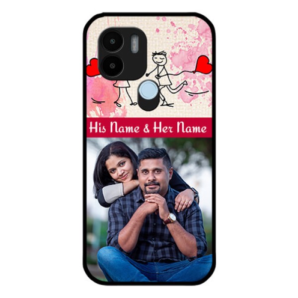 Xiaomi Redmi A2 Plus Photo Printing on Glass Case - You and Me Case Design Xiaomi Redmi A2 Plus Photo Printing on Glass Case - You and Me Case Design