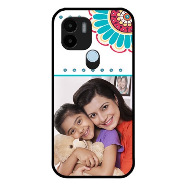 Xiaomi Redmi A2 Plus Custom Glass Phone Case - Flower Design