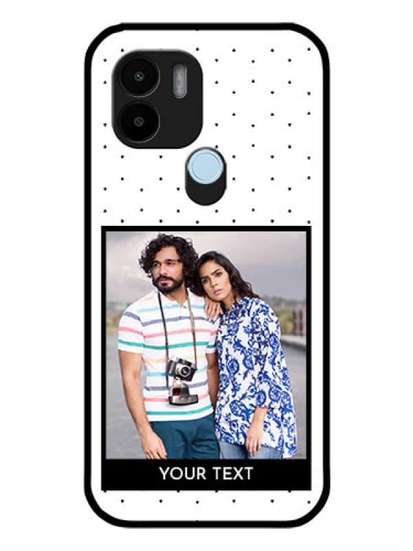 Custom Xiaomi Redmi A2 Plus Photo Printing on Glass Case - Premium Design