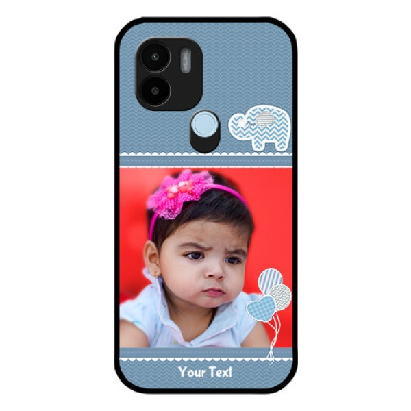 Xiaomi Redmi A2 Plus Photo Printing on Glass Case - with Kids Pattern Design Xiaomi Redmi A2 Plus Photo Printing on Glass Case - with Kids Pattern Design