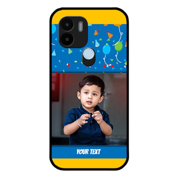 Xiaomi Redmi A2 Plus Custom Glass Mobile Case - Birthday Wishes Design Xiaomi Redmi A2 Plus Custom Glass Mobile Case - Birthday Wishes Design