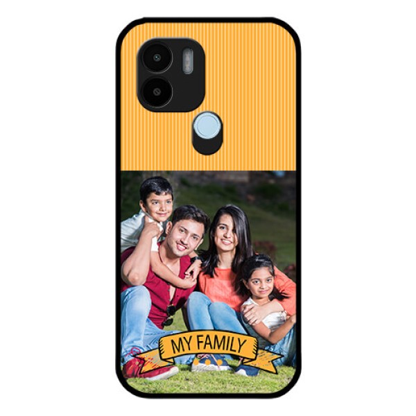 Xiaomi Redmi A2 Plus Custom Glass Phone Case - My Family Design