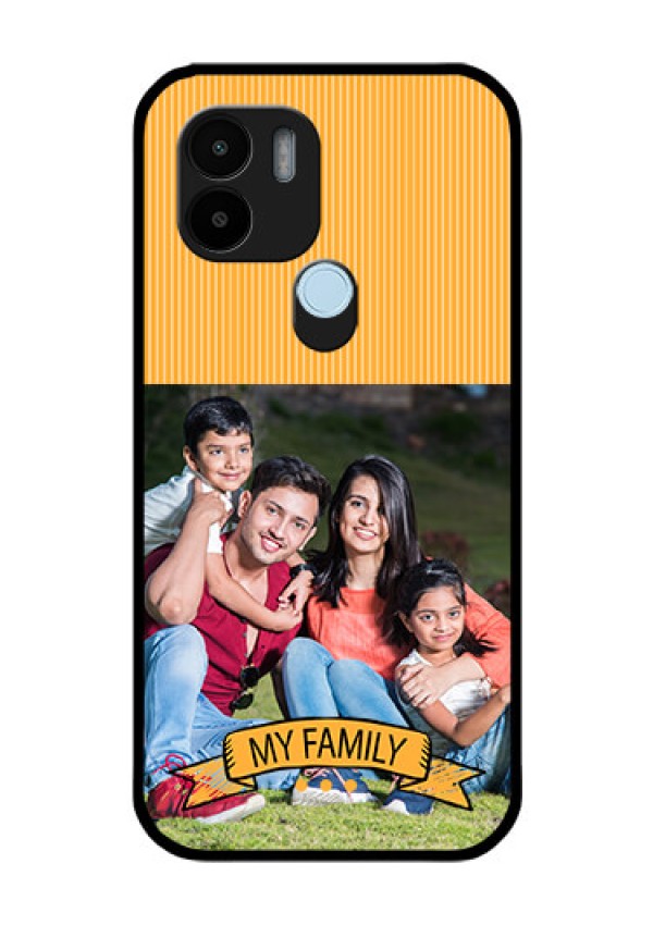 Xiaomi Redmi A2 Plus Custom Glass Phone Case - My Family Design