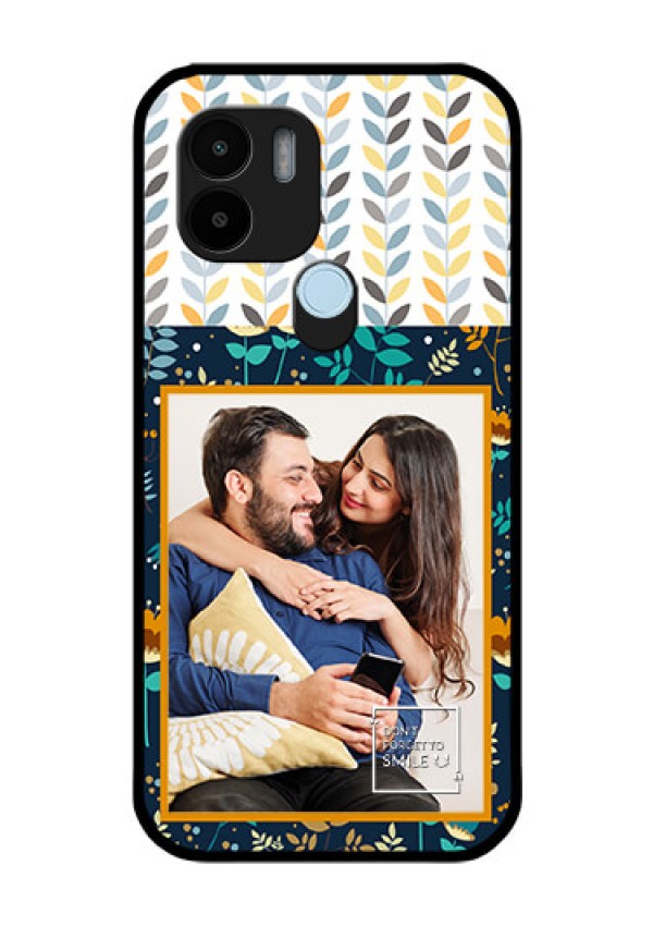 Xiaomi Redmi A2 Plus Custom Glass Mobile Case - Pattern Design