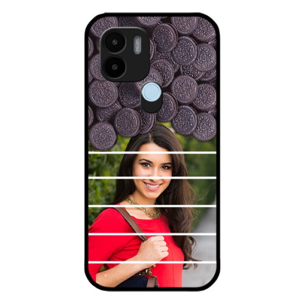 Xiaomi Redmi A2 Plus Custom Glass Phone Case - with Oreo Biscuit Design Xiaomi Redmi A2 Plus Custom Glass Phone Case - with Oreo Biscuit Design