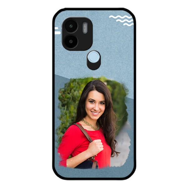 Xiaomi Redmi A2 Plus Custom Glass Mobile Case - Grunge Line Art Design