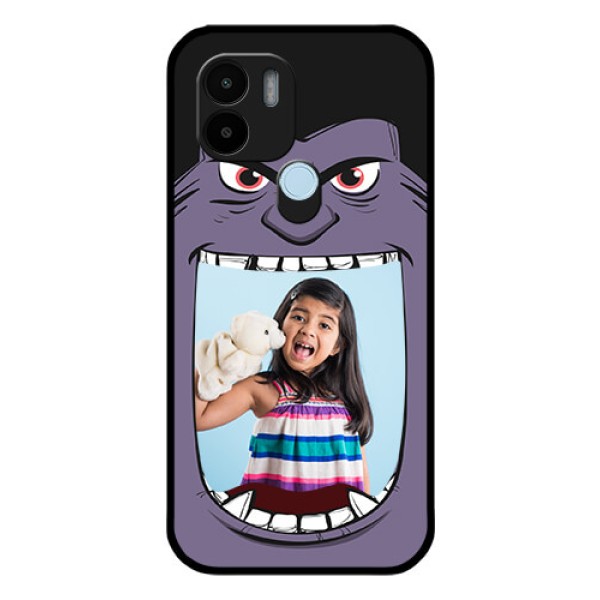 Xiaomi Redmi A2 Plus Custom Glass Phone Case - Angry Monster Design Xiaomi Redmi A2 Plus Custom Glass Phone Case - Angry Monster Design