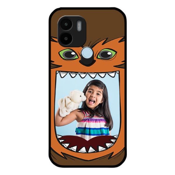 Xiaomi Redmi A2 Plus Photo Printing on Glass Case - Owl Monster Back Case Design Xiaomi Redmi A2 Plus Photo Printing on Glass Case - Owl Monster Back Case Design