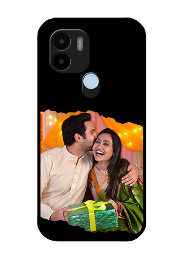 Xiaomi Redmi A2 Plus Custom Glass Phone Case - Tear-off Design