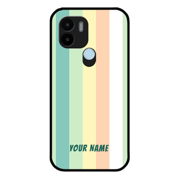 Xiaomi Redmi A2 Plus Photo Printing on Glass Case - Multi-colour Stripes Design Xiaomi Redmi A2 Plus Photo Printing on Glass Case - Multi-colour Stripes Design