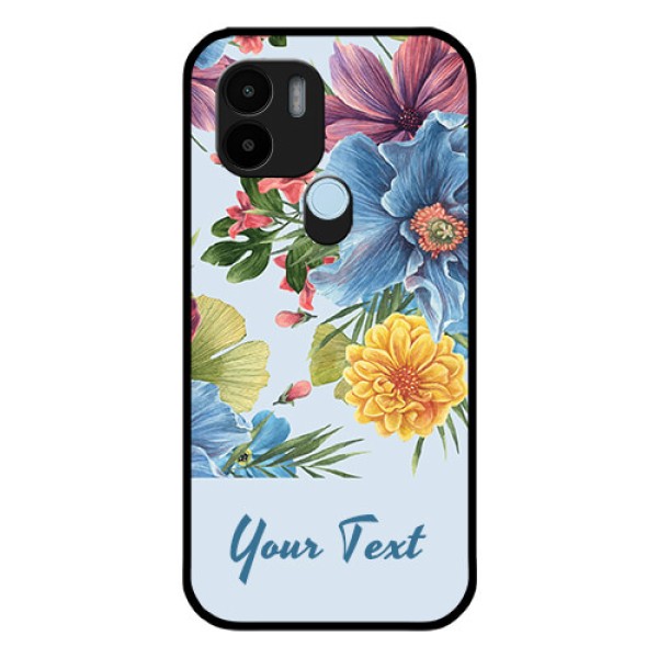 Xiaomi Redmi A2 Plus Custom Glass Mobile Case - Stunning Watercolored Flowers Painting Design Xiaomi Redmi A2 Plus Custom Glass Mobile Case - Stunning Watercolored Flowers Painting Design