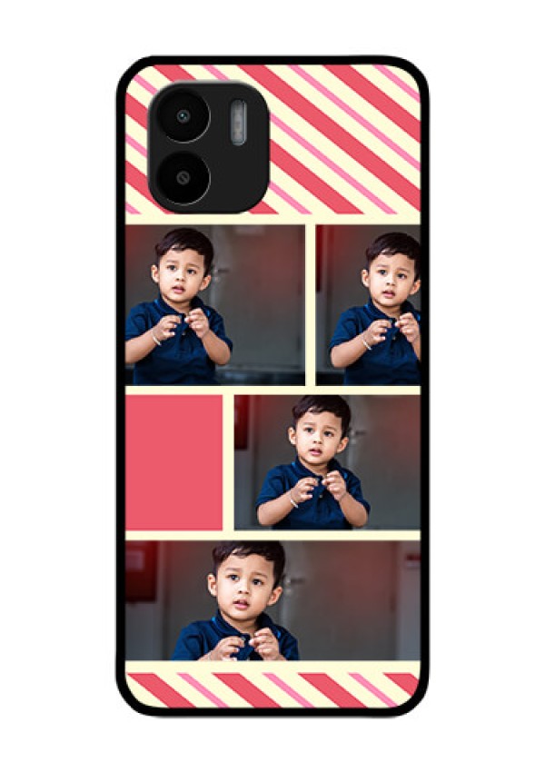 Xiaomi Redmi A2 Personalized Glass Phone Case - Picture Upload Mobile Case Design