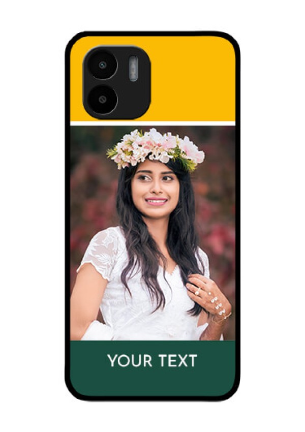 Xiaomi Redmi A2 Photo Printing on Glass Case - Love You Design