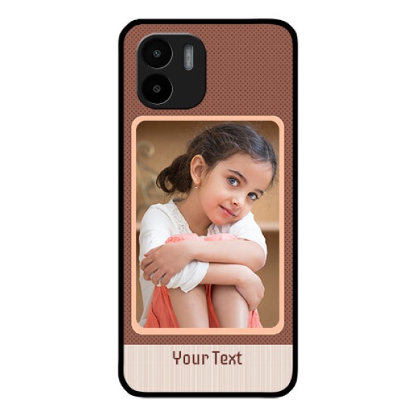 Xiaomi Redmi A2 Custom Glass Phone Case - Simple Pic Upload Design Xiaomi Redmi A2 Custom Glass Phone Case - Simple Pic Upload Design