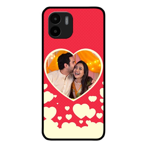 Xiaomi Redmi A2 Custom Glass Mobile Case - Love Symbols Phone Cover Design Xiaomi Redmi A2 Custom Glass Mobile Case - Love Symbols Phone Cover Design