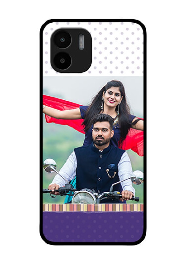 Xiaomi Redmi A2 Photo Printing on Glass Case - Cute Family Design