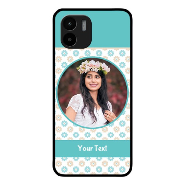 Xiaomi Redmi A2 Custom Glass Mobile Case - Beautiful Flowers Design Xiaomi Redmi A2 Custom Glass Mobile Case - Beautiful Flowers Design