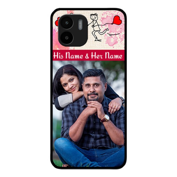 Xiaomi Redmi A2 Photo Printing on Glass Case - You and Me Case Design Xiaomi Redmi A2 Photo Printing on Glass Case - You and Me Case Design