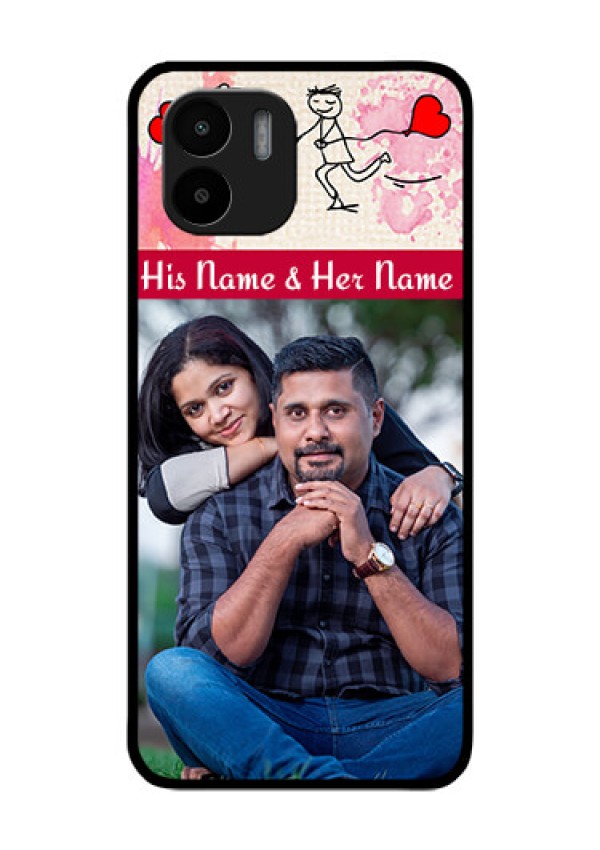 Xiaomi Redmi A2 Photo Printing on Glass Case - You and Me Case Design