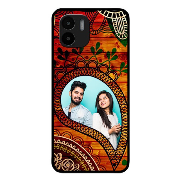 Xiaomi Redmi A2 Personalized Glass Phone Case - Abstract Colorful Design