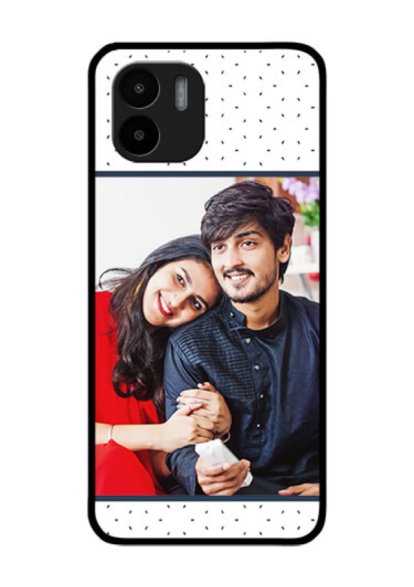 Xiaomi Redmi A2 Personalized Glass Phone Case - Premium Dot Design