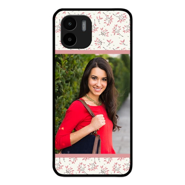 Xiaomi Redmi A2 Custom Glass Phone Case - Premium Floral Design Xiaomi Redmi A2 Custom Glass Phone Case - Premium Floral Design